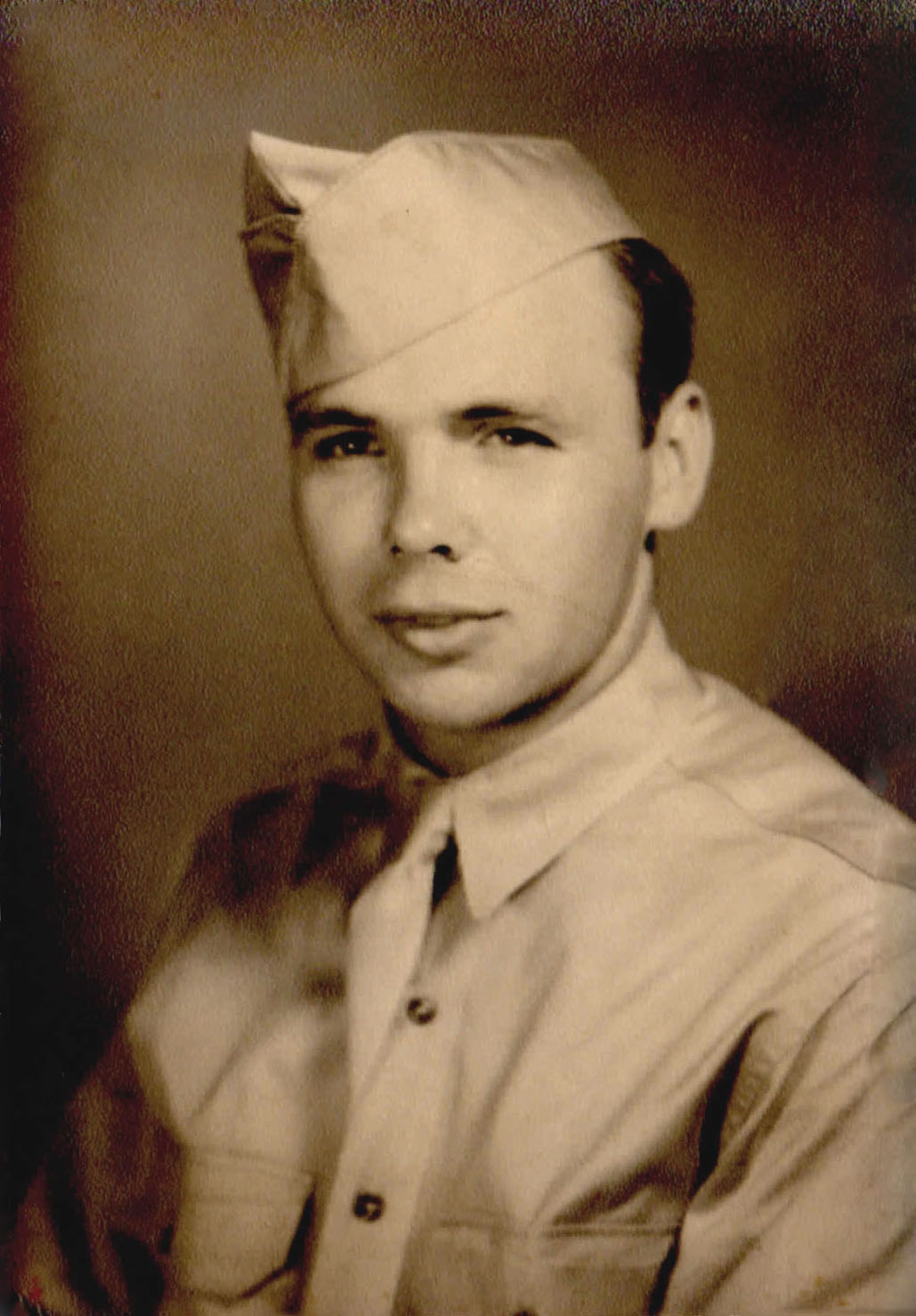 Private Wheatley Christensen after basic training.